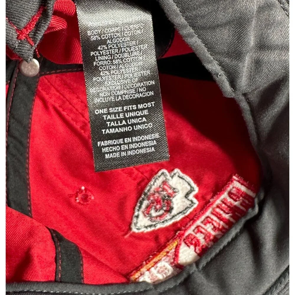 Nike Red Kansas City Chiefs Fit Cap Dri Fit Heritage 86 Founding Member‎ NWT